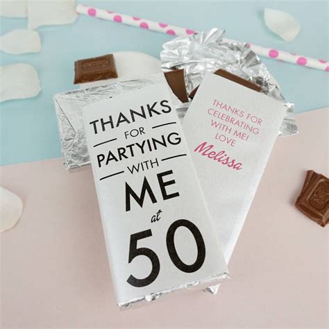 Ive Just Found Special Year Personalised Chocolate Favour Ideal For