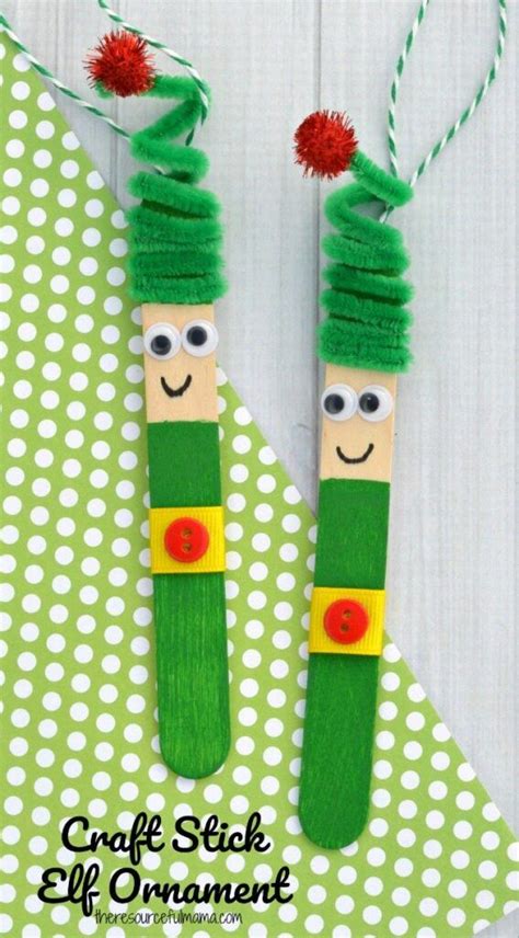 35 Adorable Christmas Craft Stick Projects For Kids Kids Christmas