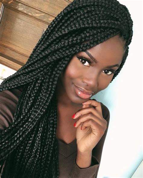With braids, your hair will remain untangled even when you swim or get rained on during a rainy day. Super Chic African Braids | 40 African Hair Braiding Styles