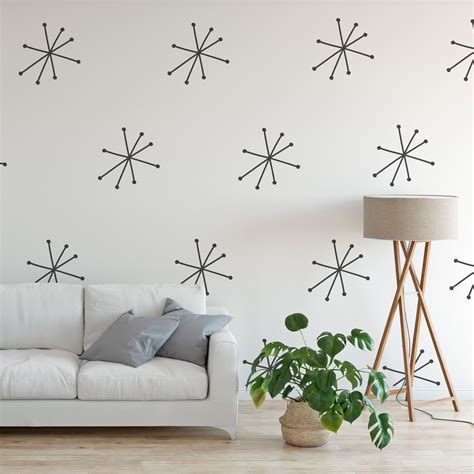 Scandinavian Starburst Stencils Makely