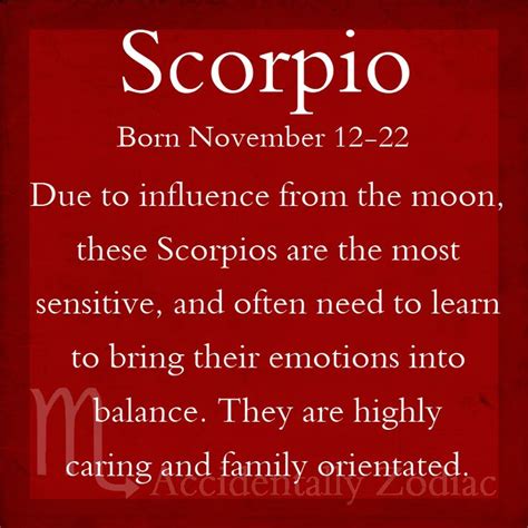 What personality type do scorpios have? Scorpio Decans: Three Types of Scorpios based on the date ...