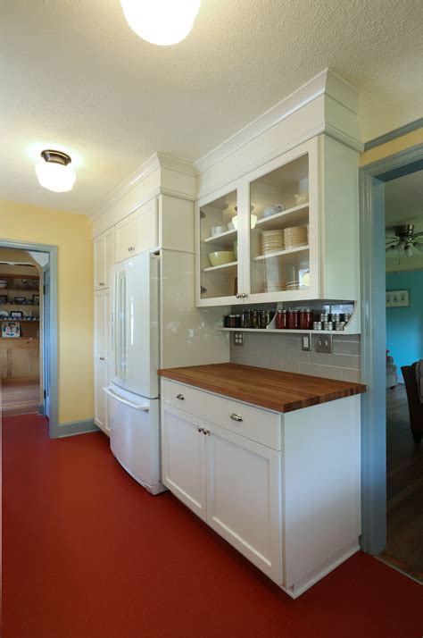 Should dishwasher be even with cabinets? Open storage under wall cabinets helps to maximize usable ...