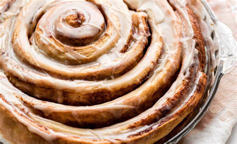 Giant Cinnamon Bun Cinnamon And Thyme