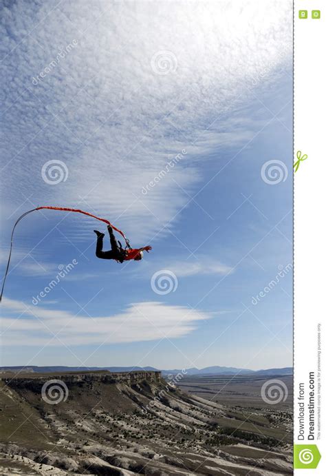 Jump Off The Cliff Stock Image Image Of Diving Male 74648079