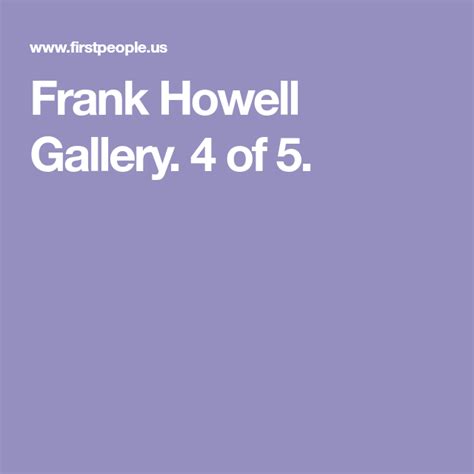 Frank Howell Gallery 4 Of 5 Howell Franks Native American Legends