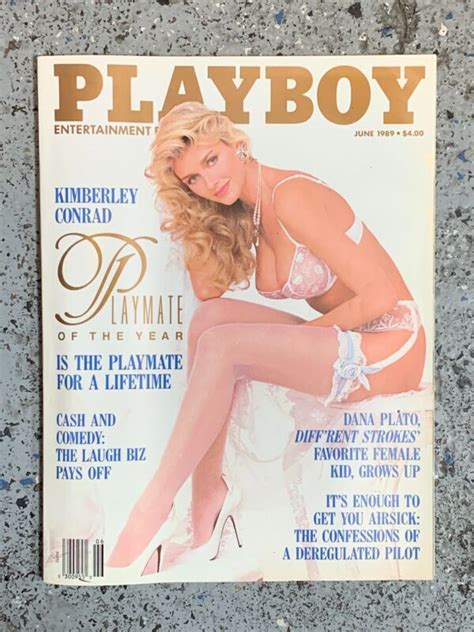Playboy Magazine June Kimberley Conrad Playmate Of The Year