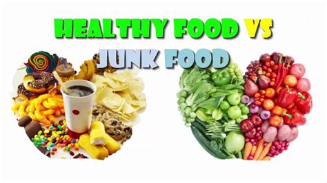 On the part of the company, though, it's a different story. Healthy Food VS Junk Food - YouTube