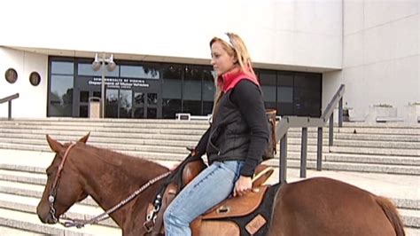 Virginia Woman Rides Horse To Dmv Cnn Video