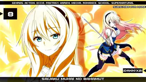 Top 10 Best Anime Ecchiharemromanceschoolactioncomedy Anime Youtube