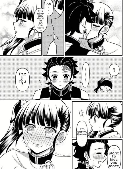 Kimetsu No Yaiba {comics And Doujinshis} Pt Ii ~english~ Tanjirou X Kanao {kiss} Anime Demon