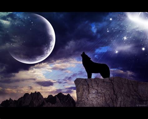 Wolf Full Moon
