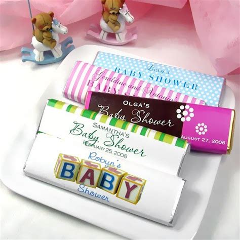 Personalized Baby Shower Chocolate Bars