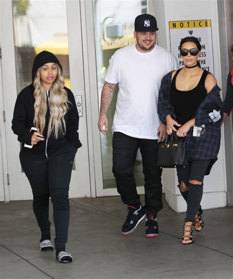 Blac Chyna Fuels Pregnancy Rumors With Doctors Visit With Rob And Kim