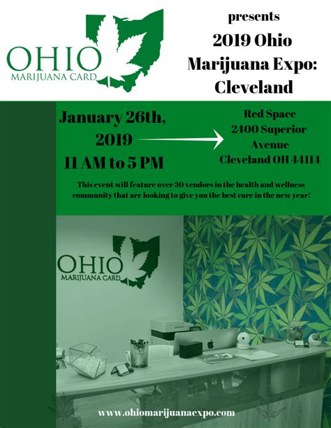 There are so many reasons why it is beneficial to get a medical marijuana card in ohio! Ohio Marijuana Card To Host The Ohio Marijuana Health & Wellness Expo In Cleveland This January!