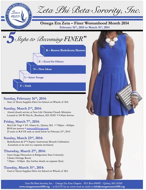 Celebrate Finer Womanhood Month With Omega Eta Zeta