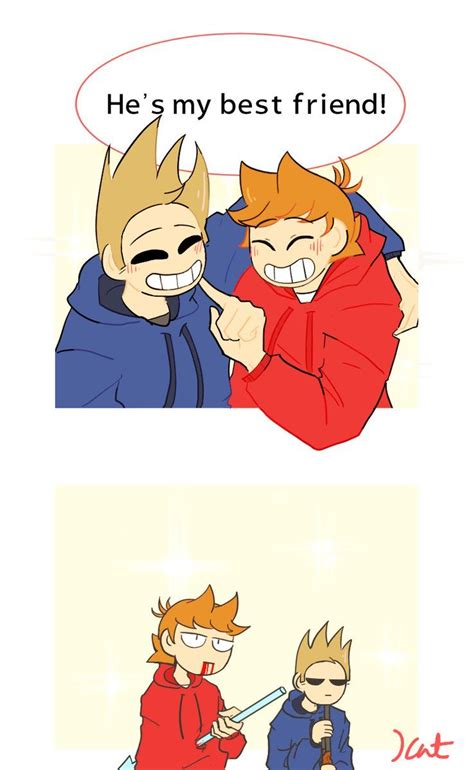 Tom And Tord In A Nutshell Tomtord Comic Eddsworld Memes Eddsworld