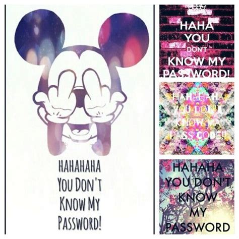 Wallpaper dont touch my phone without my permission. Hahahaha you don't know my password | Cute wallpaper | Pinterest