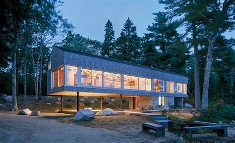 Mirror Point Cottage By Mackay Lyons Sweetapple Architects Annapolis