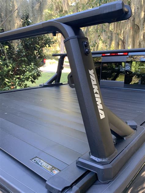 Yakima Overhaul Hd Adjustable Truck Bed Ladder Rack For Tonneau Cover