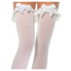 leg avenue sheer suspender stockings with bows suspender stockings lovehoney