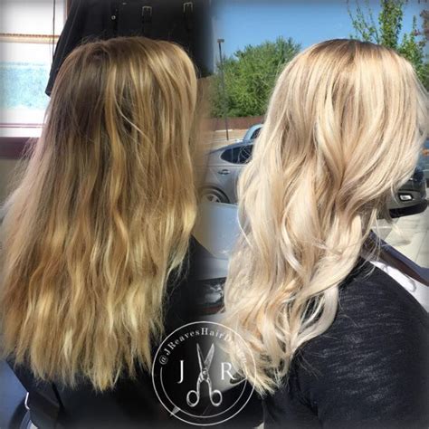 Butter Blonde Balayage By Jessica Reaves Butter Blonde Hair Hair