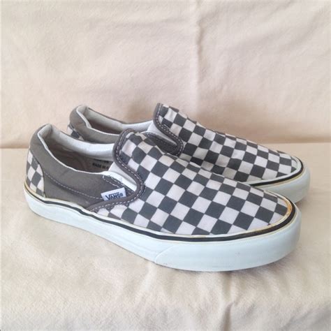 Get the best deals on checkered vans and save up to 70% off at poshmark now! Vans Shoes | Grey White Checkered Vans | Poshmark