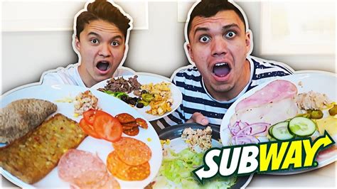 @sommer ray @faze jarvis subscribe. SUBWAY TASTE TEST CHALLENGE WITH EVERY SINGLE TOPPING ...