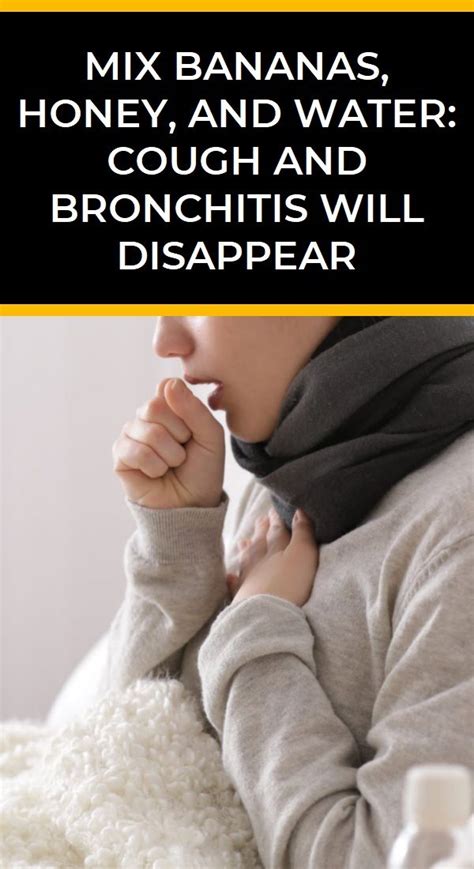 mix bananas honey and water cough and bronchitis will disappear natural teething remedies