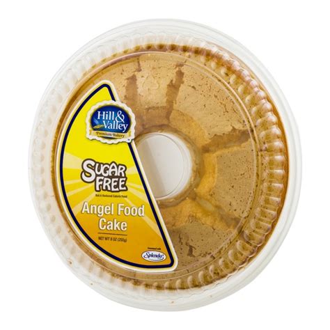 Whisk together flour, sugar and salt. Hill & Valley Angel Food Cake Sugar Free from Safeway ...
