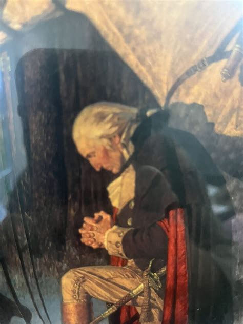George Washington “prayer At Valley Forge” Arnold Friberg Ebay