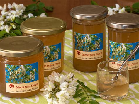 Gelée de fleurs d acacia
