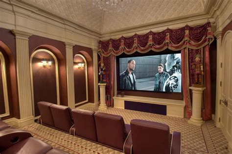 Custom Home Theatre Contemporary Home Cinema Toronto By User