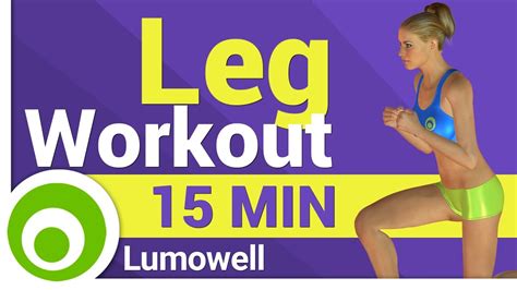 Minute Leg Workout At Home Youtube