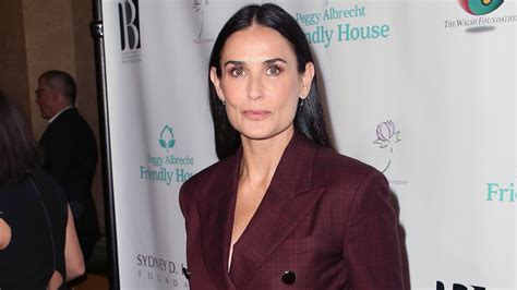 Demi Moore Opens Up About Past Self Destructive Actions In An