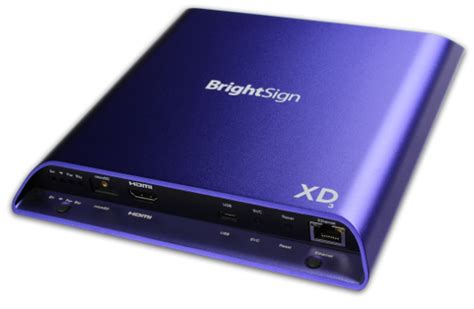 Brightsign Xd1033 Player Digital Signage Federation