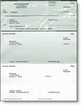 Images of Blank Payroll Check