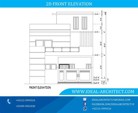 30x60 House Plan With 3d Front Elevations
