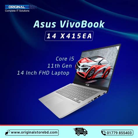 Asus Vivobook 14 X415ea Core I5 11th Gen 14 Inch Fhd Laptop