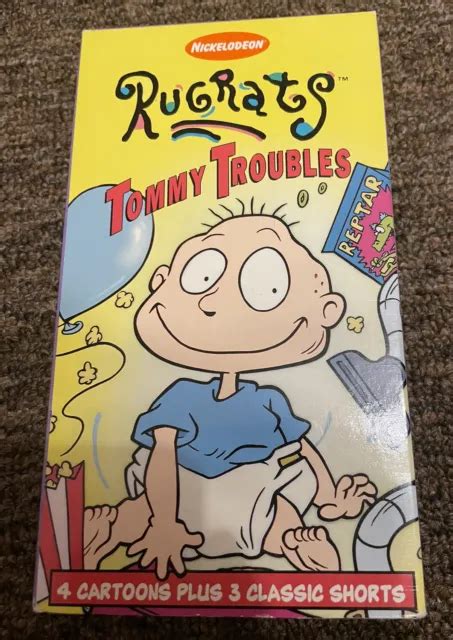Nickelodeon Rugrats Tommy Troubles Vhs Tape Naked Tommy Baseball Sexiz Pix