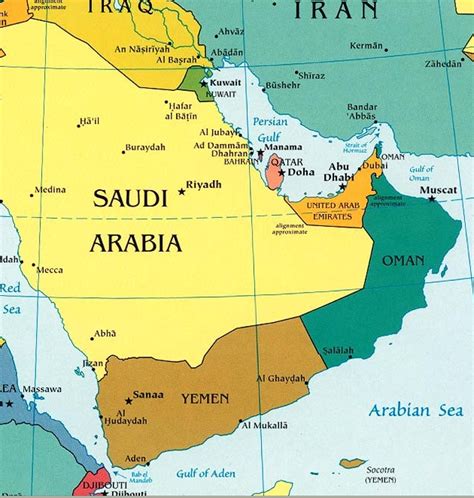 Yemen Oman Qatar Pons Asinorum