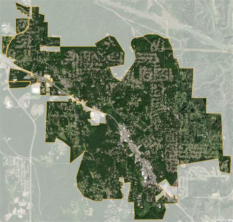 Map Of Forestdale Cdp Alabama