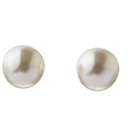 Sterling Silver Mm Pearl Studs Pearl Studs Pearl Stud Earrings