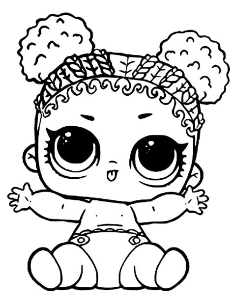 Lil Heartbreaker Lol Surprise Doll Coloring Page Download Print Or