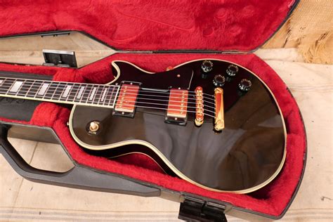 1980 Gibson Les Paul Custom Black Guitars Electric Solid Body