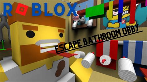 Escape Bathroom Obby Youtube