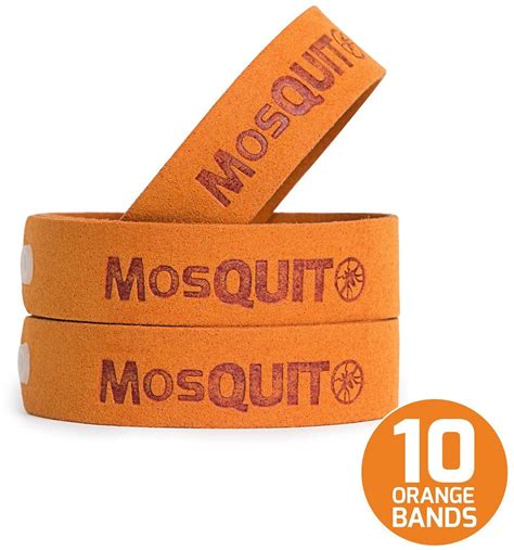 Mosquito Repellent Bracelets 10 Pack 100 All Natural Ingredients