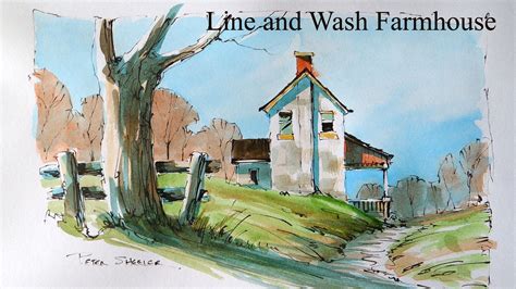 Simple and very effective technique. Loosen up your Line and Wash. Watercolor Techniques. Paint ...