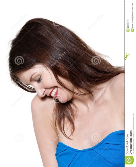 Shy Beautiful Expressive Woman Stock Image Image Of Expressing Eyes