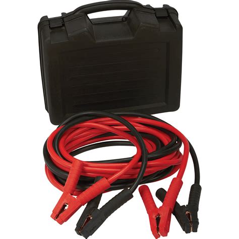 Pro Start Heavy Duty Jumper Cables With Carrying Case — Copper Clad