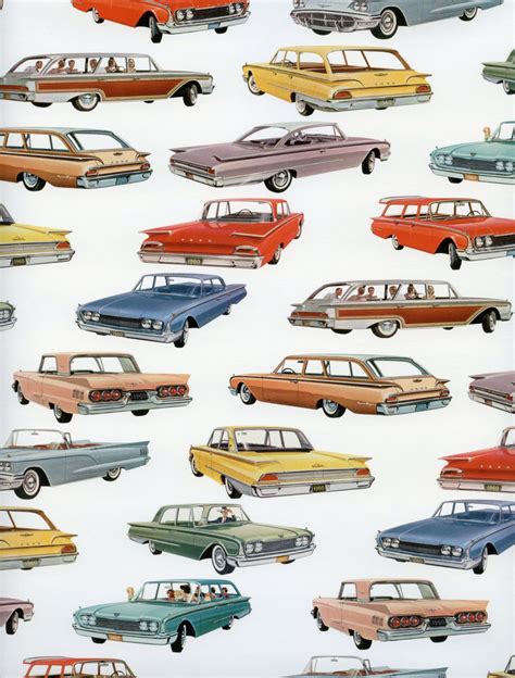 Classic Cars Decorative Paper Vintage Cars Wrapping Paper Cars T